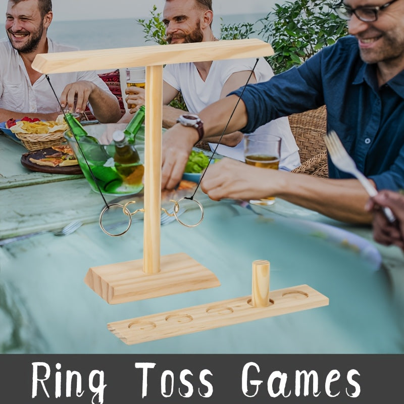 Holz Ringwurfspiel – Traditionell und Herausfordernd