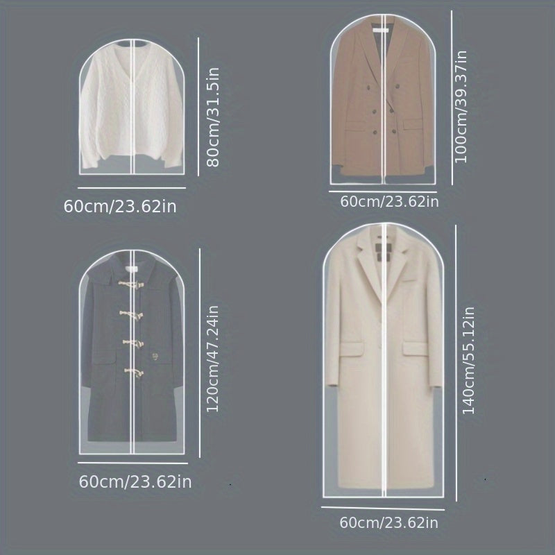 ClearGuard Kleidersäcke Set – Praktisch und Schützend
