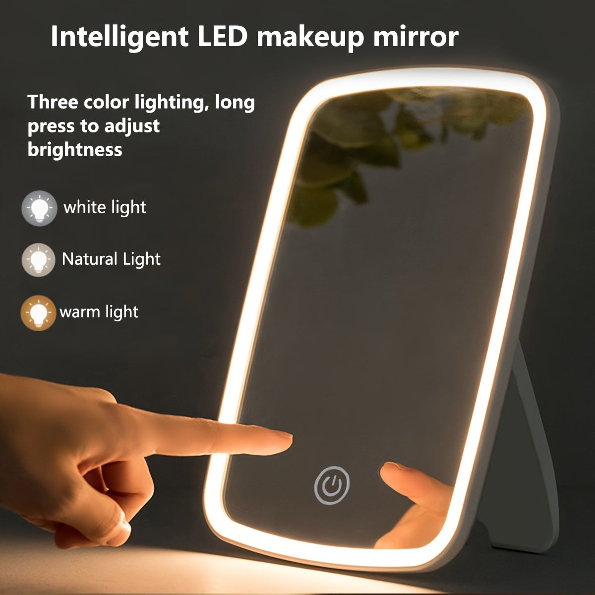 LumaGlow LED Make-up Spiegel – Beleuchtung und Stil in Einem