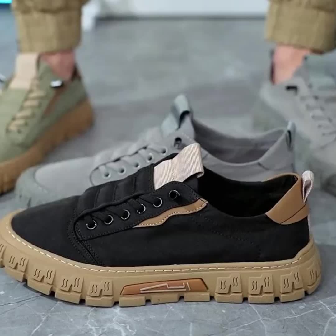 Solide Herren Freizeit Skateschuhe – Komfortabel und Sicher für Outdoor