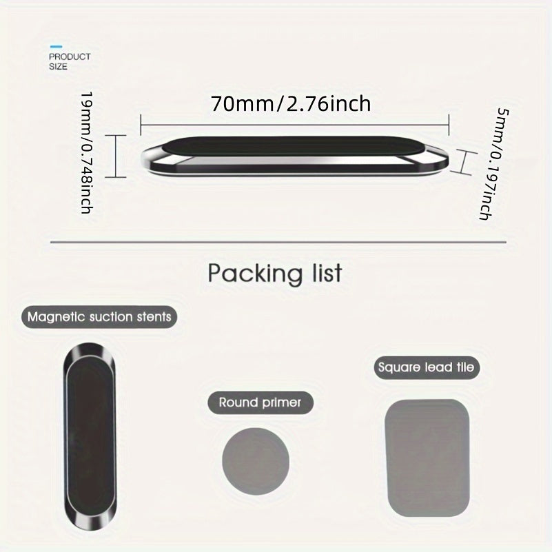 Eleganter Magnetischer Auto Telefonhalter – Starker Halt und Minimalistisches Design
