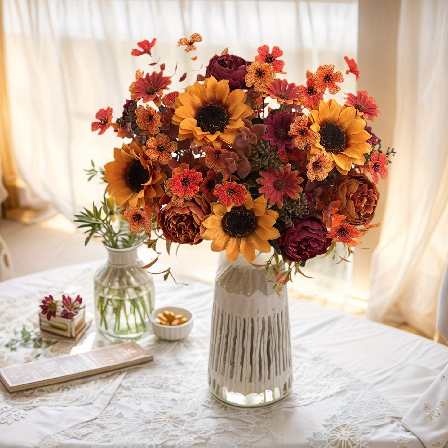 Herbst Blumenarrangement Set – Farblich und Stimmungsreich für Jeden Raum