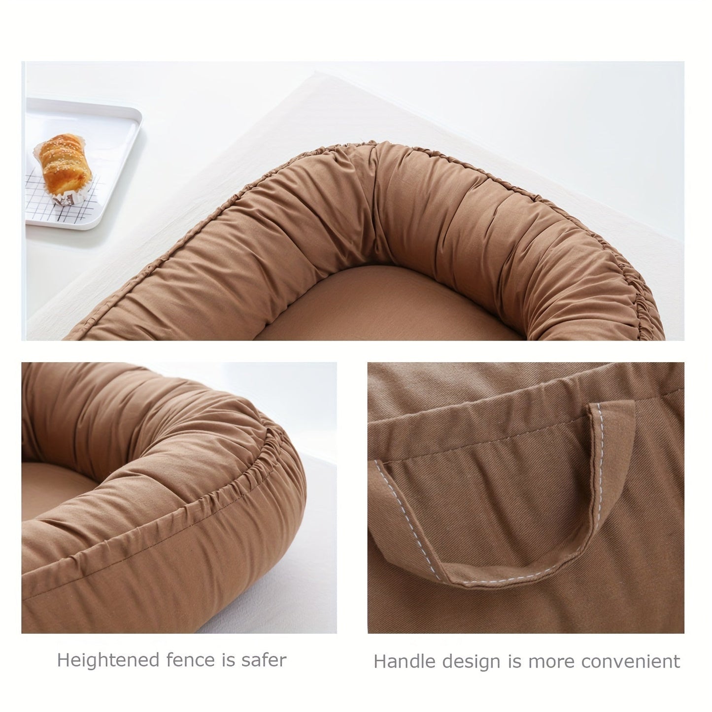 Weiche Traum Baby Lounger – Komfort und Schutz für dein Kleines