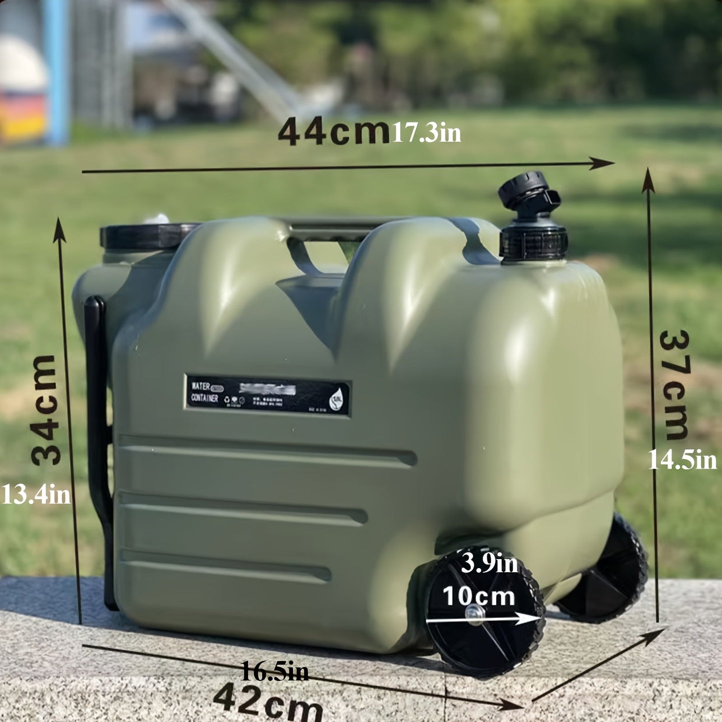 WaterMover Tragbare Wasserkanne – Groß, Robust und Einfach Zu Bewegen