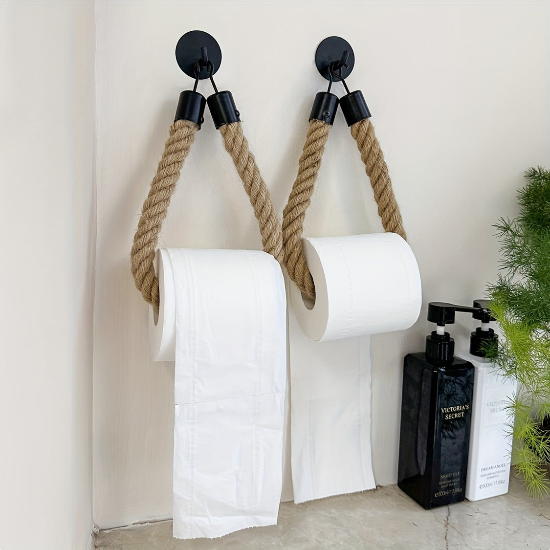 Hanfseil Toilettenpapierhalter – Für Stylische Badezimmer