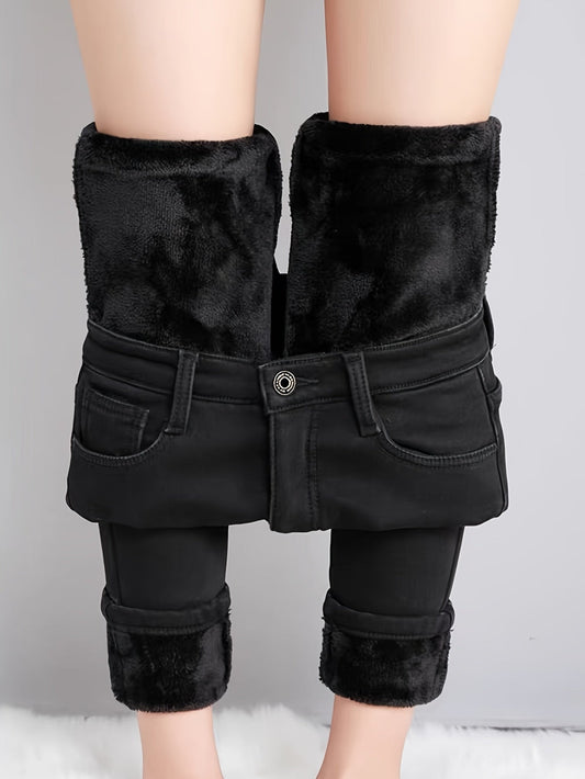 Lotte Warme Skinny Jeans – Bequem und Stylisch für die Kalten Tage