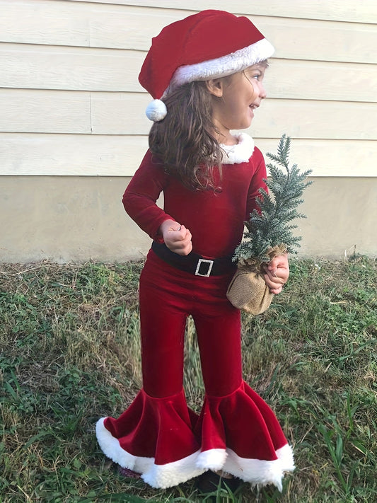 Niedliches Weihnachtsoutfit-Set für Kinder – Für festlichen Weihnachtsspaß