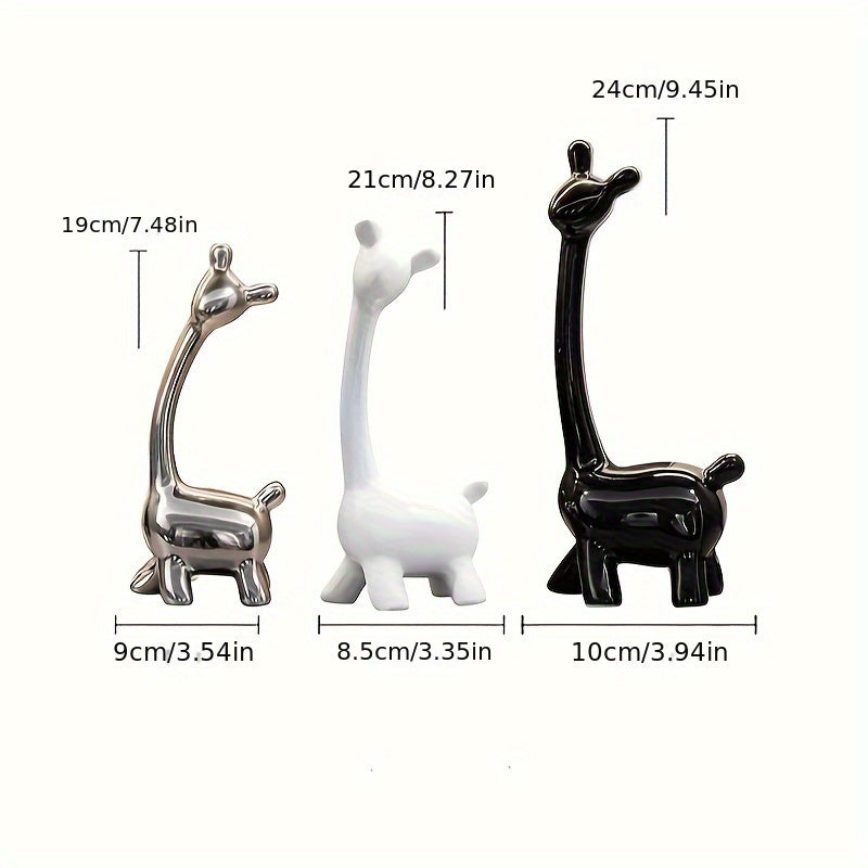 Giraffen Figuren Set - Für einen Fröhlichen und Eleganten Interieurlook