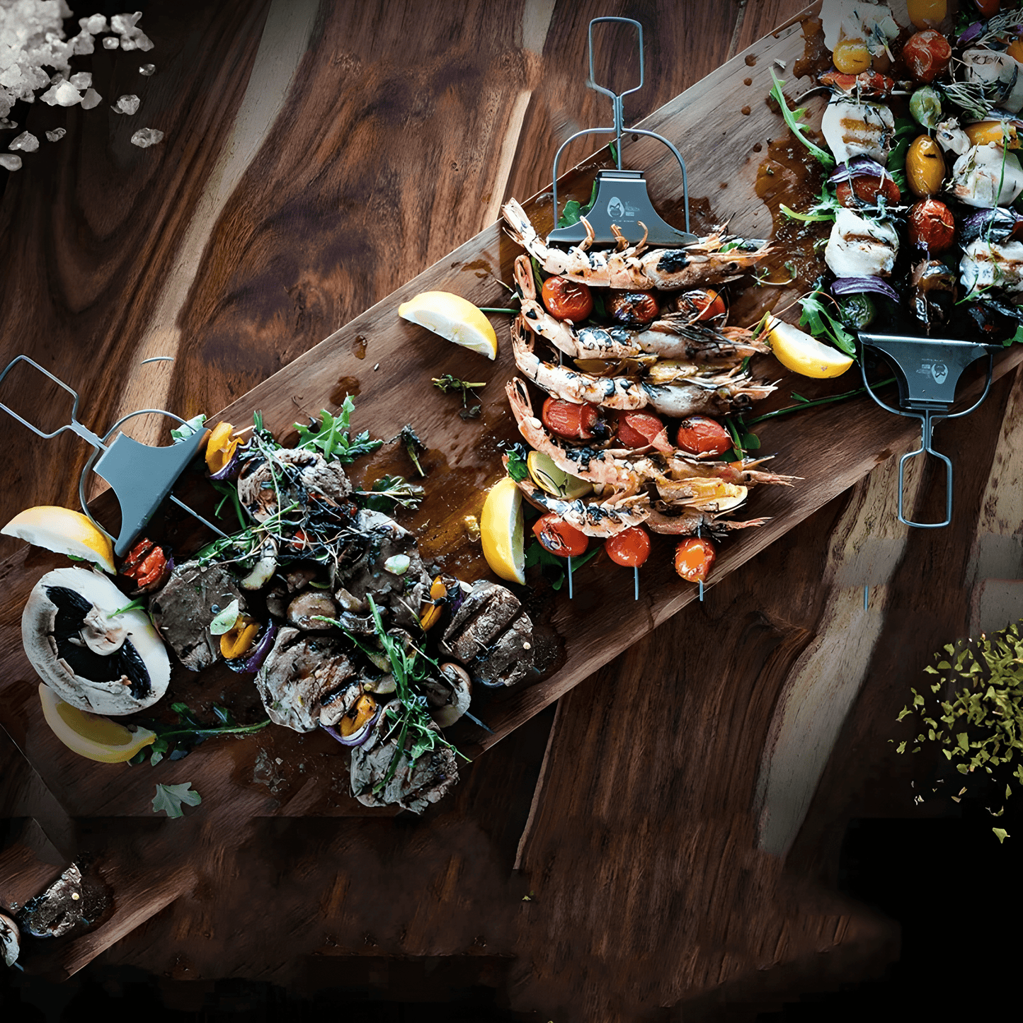 SpiesPro - 3-in-1 Grill Tool - Macht Grillen einfacher und effizienter!