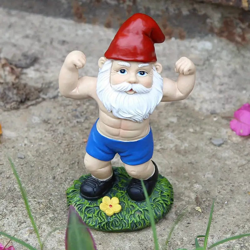 Sportliche Zwerge – Lustige Gartenfiguren für eine verspielte Atmosphäre