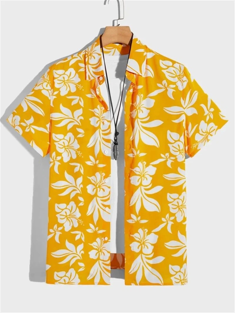 TropicWave Palmprint Hemd – Frisch und Stilvoll für Herren