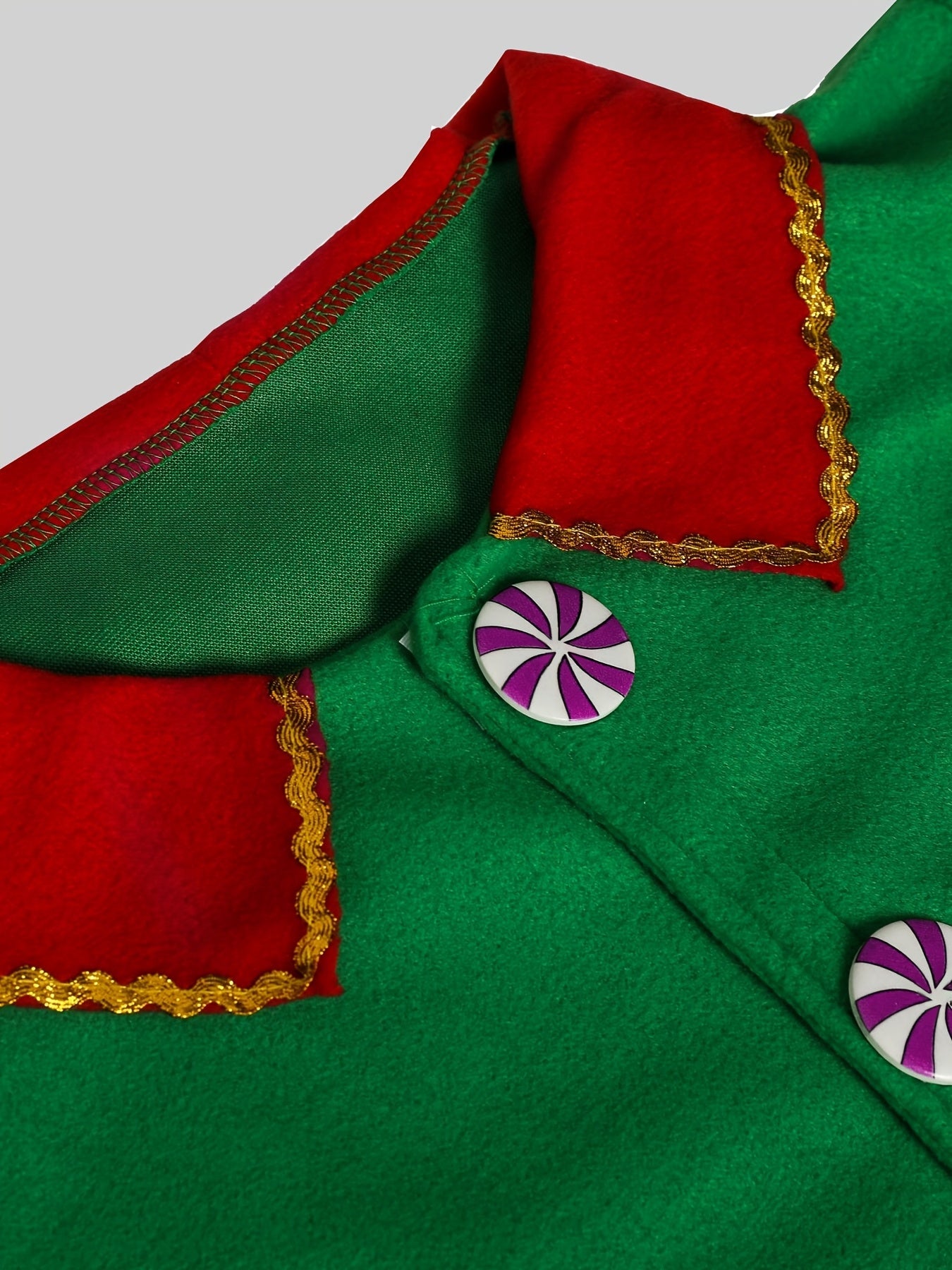Mila's Magisches Weihnachts-Elfenoutfit für Kinder - Inklusive Kleid, Hut, Socken und Gürtel