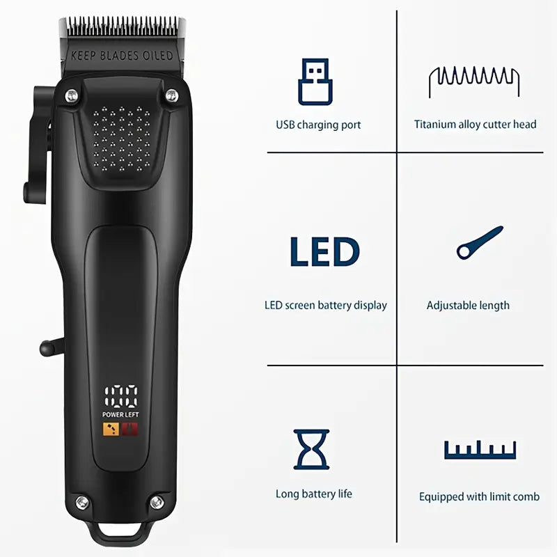 ProTrim Grooming Set – Kabellos und Professionell für Perfekte Stylings
