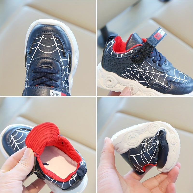 Spider-Net LED Sneakers - Für Abenteuerlustige Kinder
