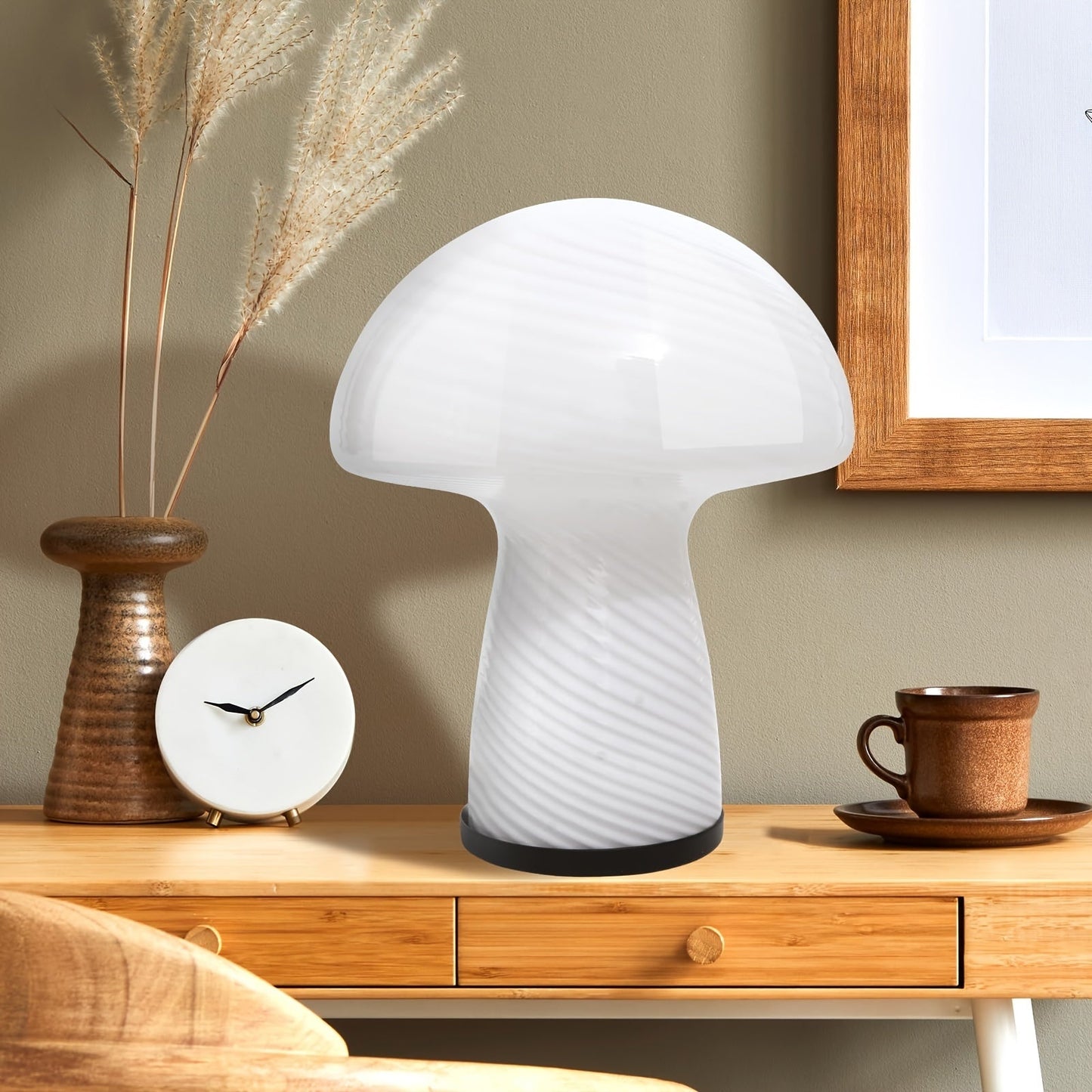 Verspielte Pilz-Lampe – Raffinierte Atmosphäre mit einem Retro-Twist