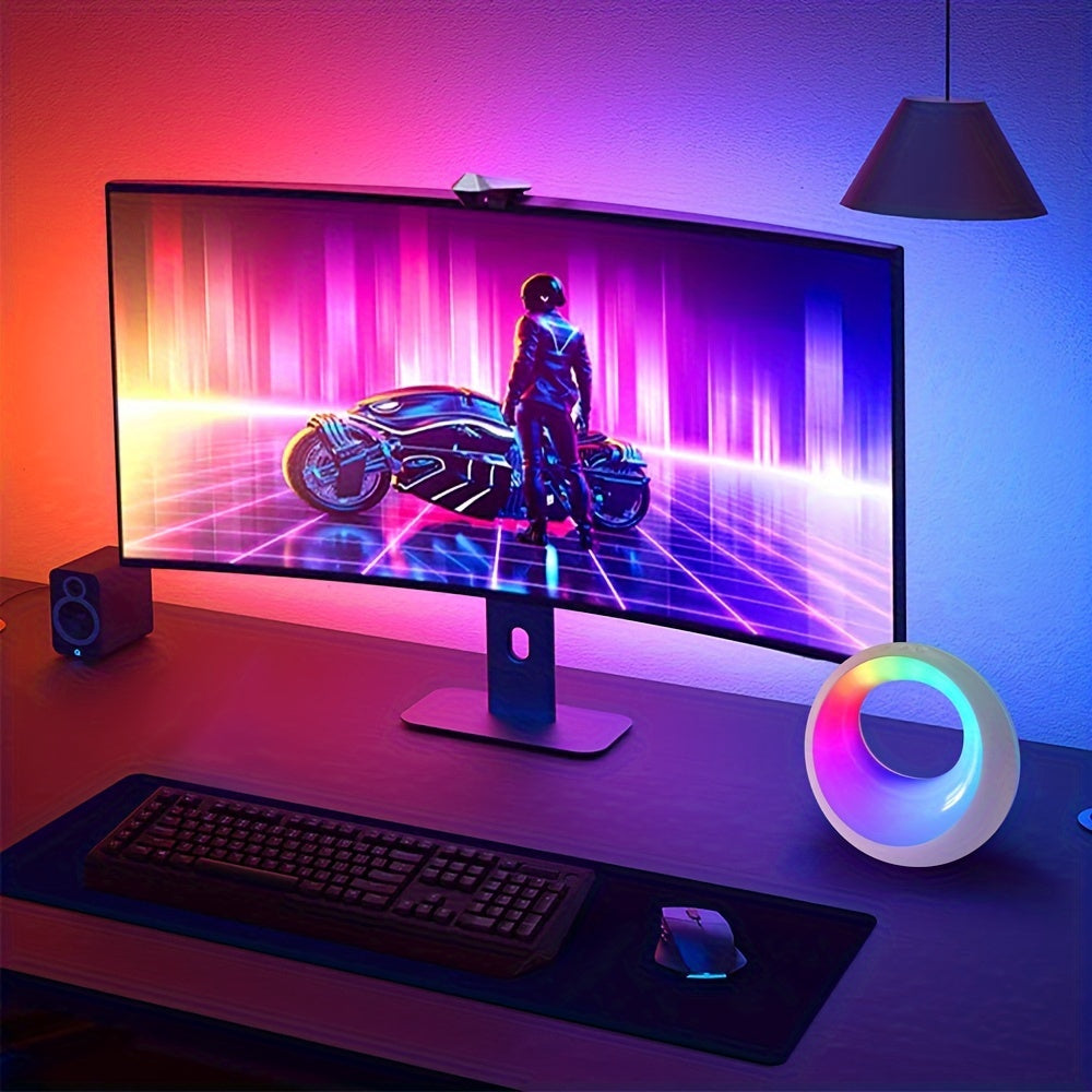 Bunte Ringlampe – Bringe Leben und Atmosphäre in deinen Raum