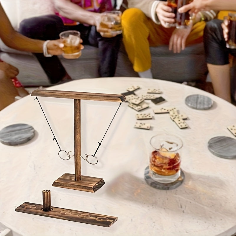 Holz Ringwurfspiel – Traditionell und Herausfordernd