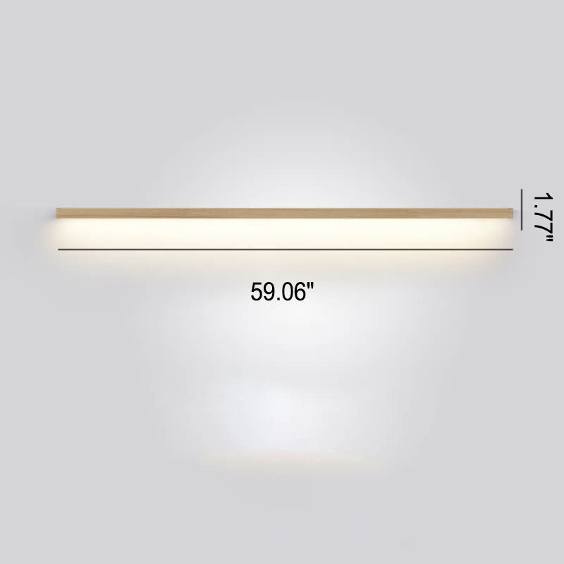 Minimalistische Holz-Wandlampe – Stimmungsvolle Beleuchtung für jeden Raum