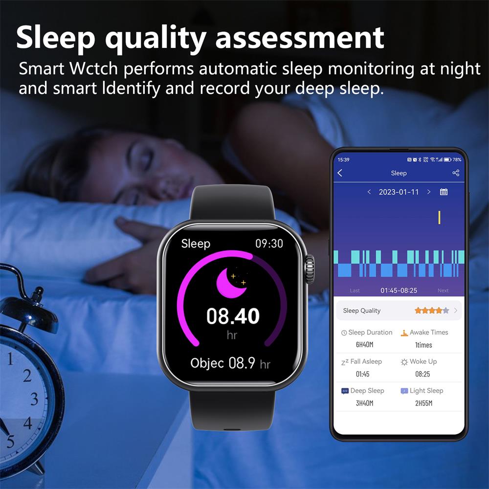 Smart Health Pro Smartwatch – Komplett Gesundheits- und Fitnessuhr