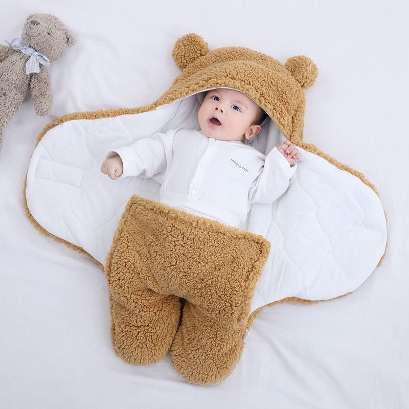 CuddleBear Baby Wickeldecken – Weich, Warm und Sicher