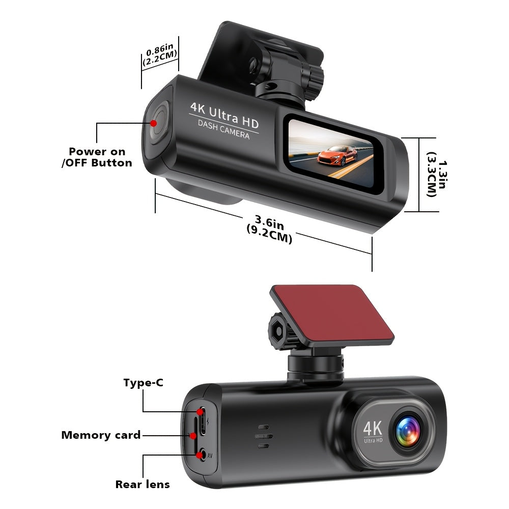 4K Ultra Dashcam – Schlanke Sicherheit und scharfe Bilder bei jeder Fahrt