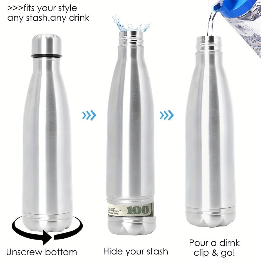 SafeHydrate Wasserflasche – Innovativ mit Versteck für Wertvolle Dinge