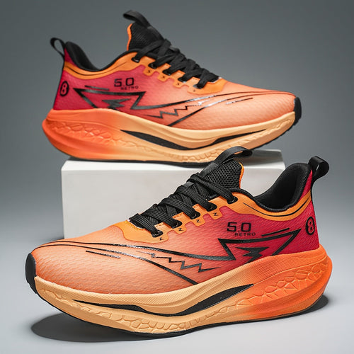 Leichte atmungsaktive Laufschuhe für Herren – Stilvolle Outdoor-Sneaker