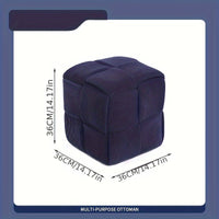 Marineblau-Hocker
