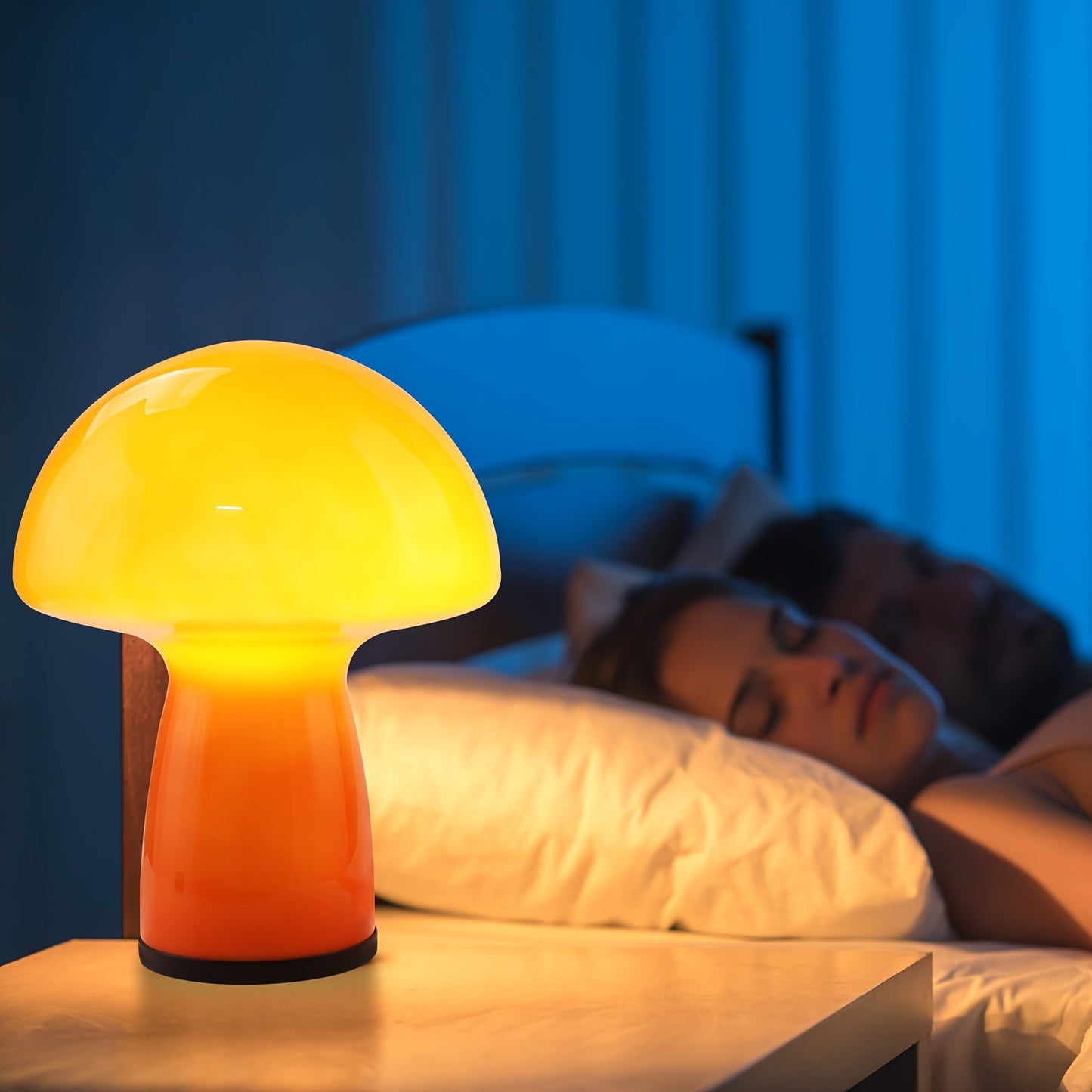 Verspielte Pilz-Lampe – Raffinierte Atmosphäre mit einem Retro-Twist