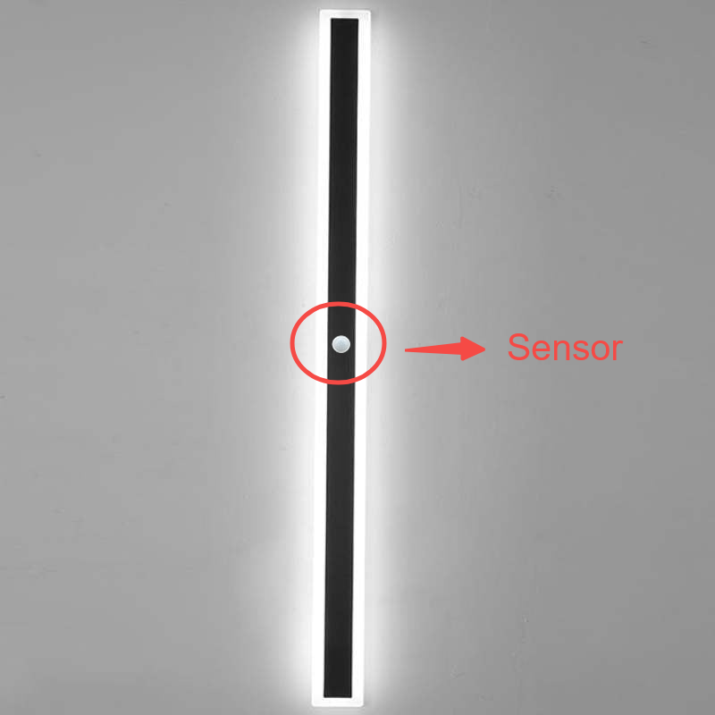 LumiLine Außenlampe – Minimalistisches Design mit Warmem Licht