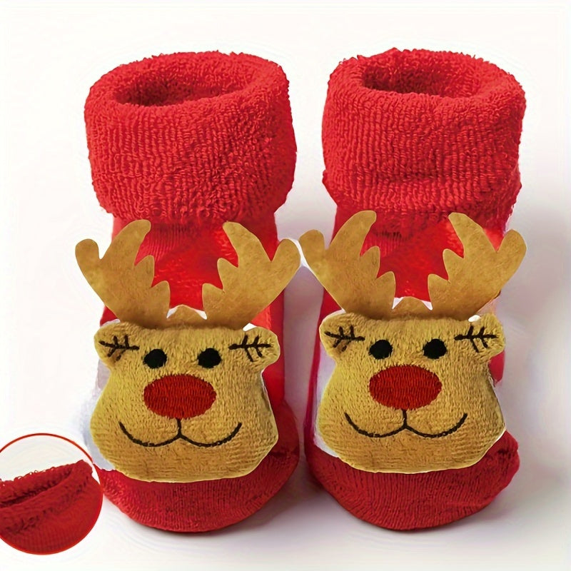 Niedliche Weihnachts-Baby-Schuhe – Für warme Füßchen