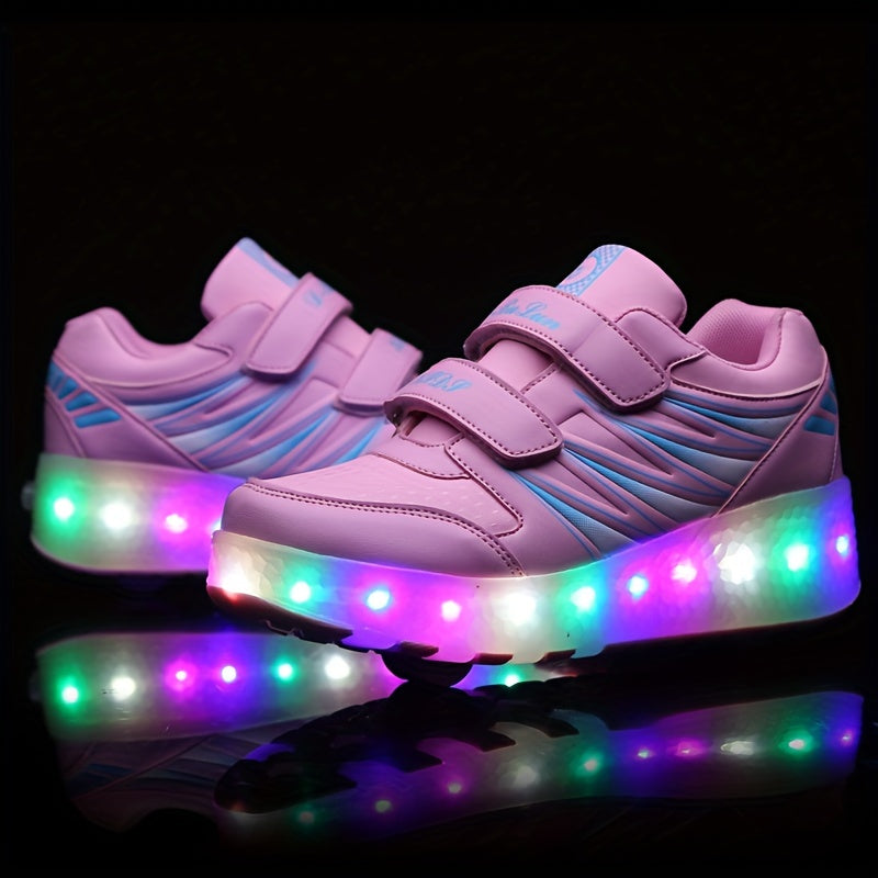 LichtJong Leuchtende Rollersneakers - Für Kinder, die sich gerne bewegen