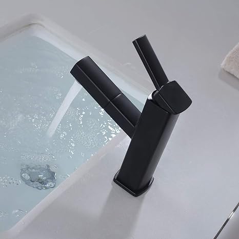 Luxe Badezimmerarmatur mit Herausziehbarer Handbrause – Stilvoll und Funktional