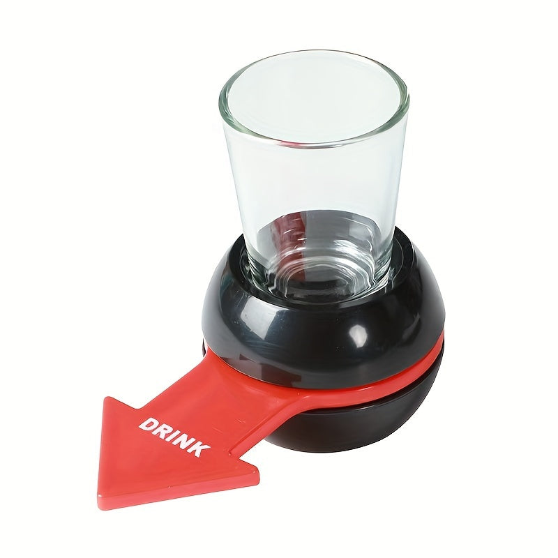 Spin the Arrow Shotglass-Spiel – Das ultimative Trinkspiel für Partys