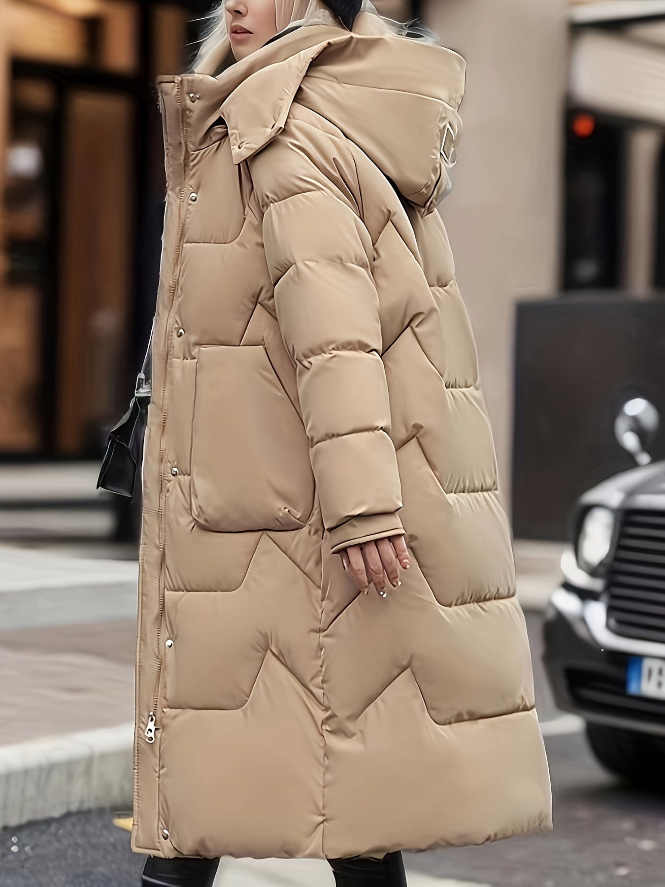 Gepolsterte Winterjacke - Komfort und Stil für die Kalten Monate