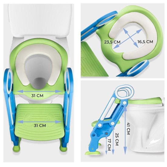 PottyPro – Kleinkind-Toilettentrainer mit Trittstufe