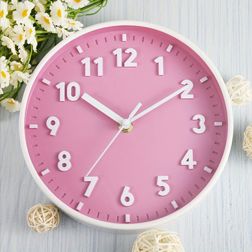 PinkTime Rosa Wanduhr – Modern und dekorativ für jedes Zimmer
