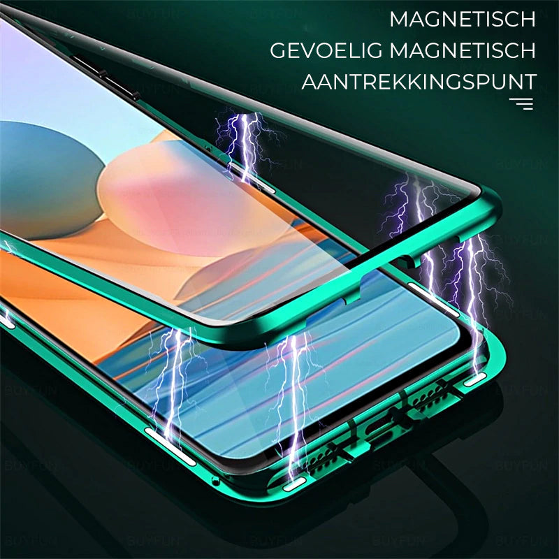 Magnetische Telefonhülle mit Gehärtetem Glas – Ultimativer Schutz und Design