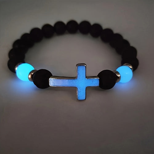 Leuchtendes Armband mit Kreuzperlen – Für einen einzigartigen Stil