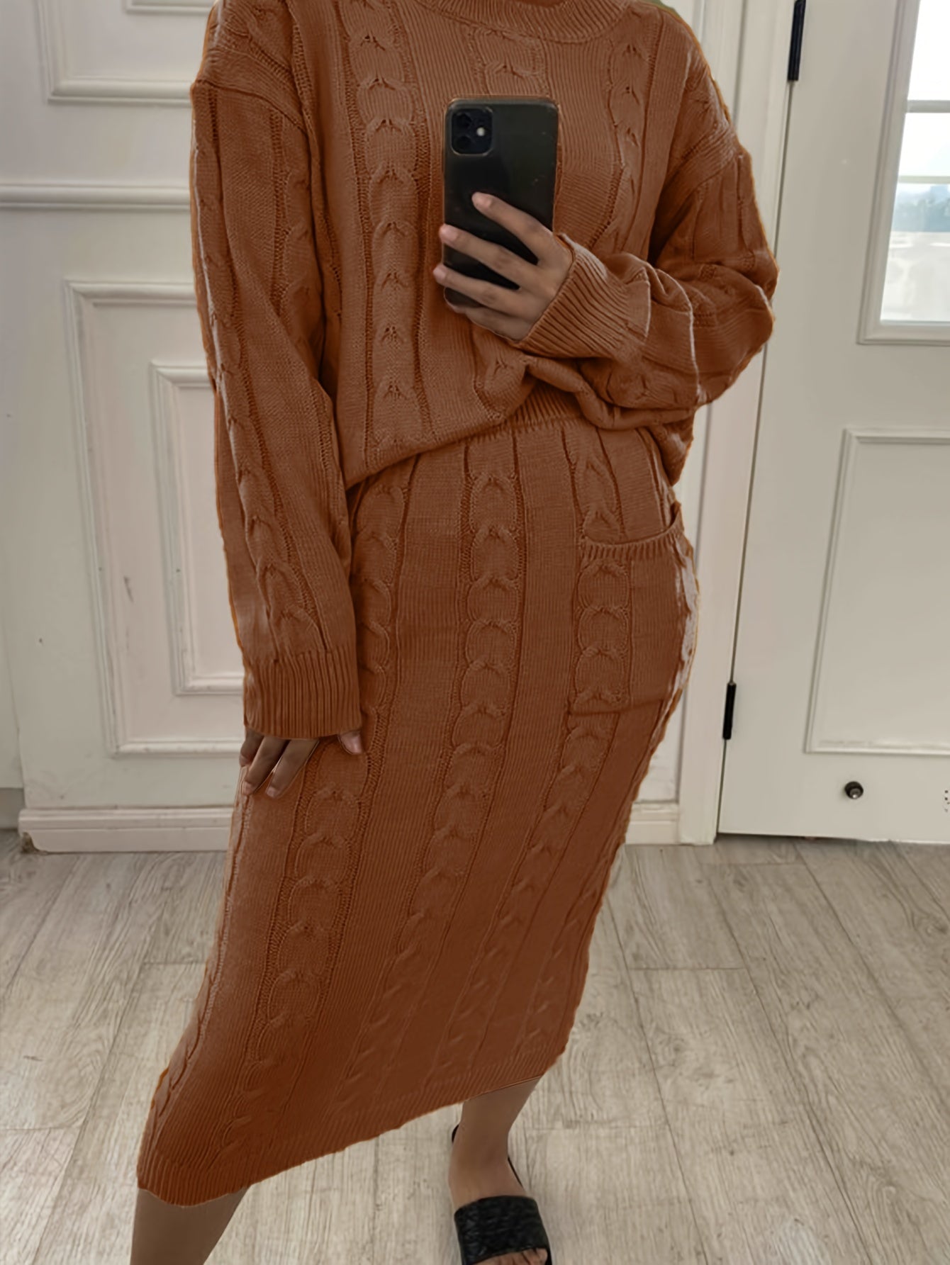 Luna Plus-Size Sweatshirt Set – Bequem und Stylisch für Herbst & Winter