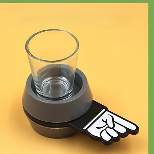 Spin the Arrow Shotglass-Spiel – Das ultimative Trinkspiel für Partys