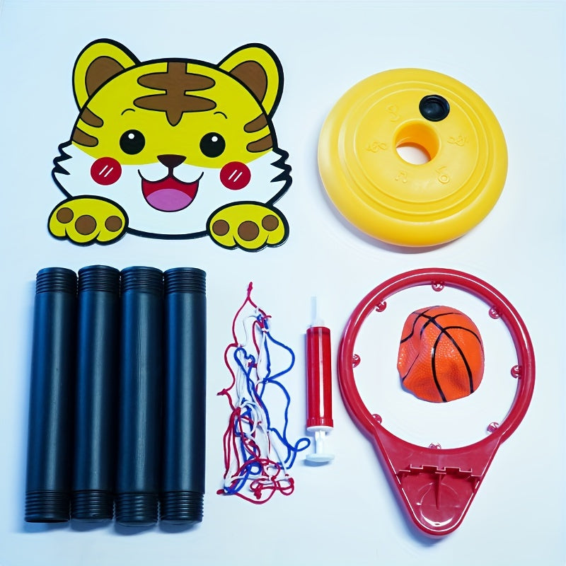 Fröhlicher Tiger Basketballkorb – Ideal für aktive Kinder