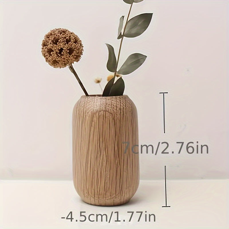 Holzgeometrische Vasen Set – Ein zeitloses Stück für dein Interieur