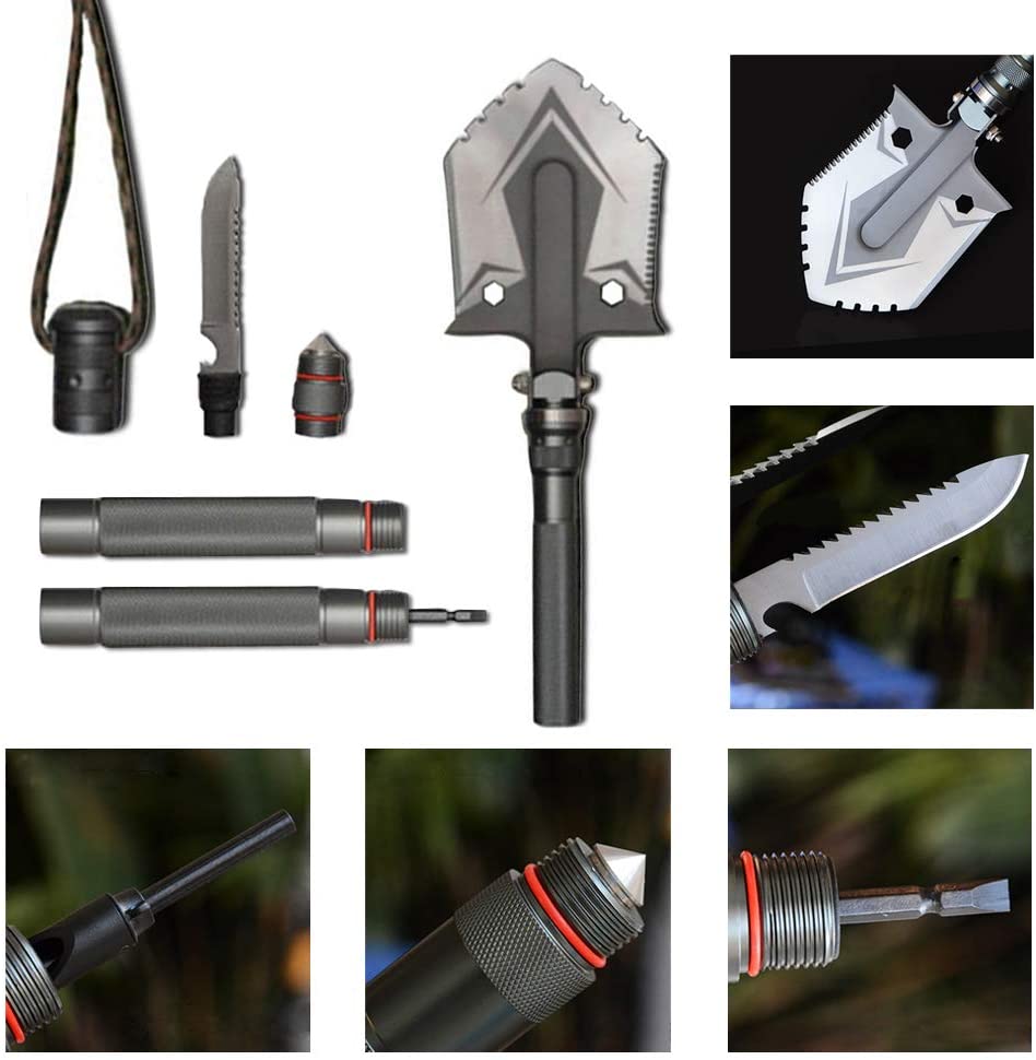 All-in-One Multifunktionale Schaufel – Für abenteuerliche Outdoor-Aktivitäten