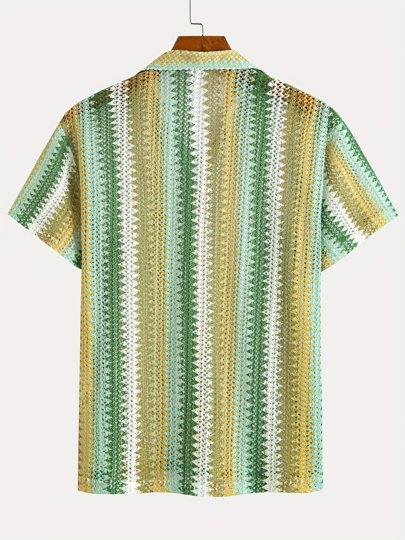 Herren Sommer Casual Kurzarmshirt – Gewebter Stoff für einen Frischen Look