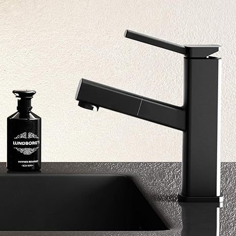 Luxe Badezimmerarmatur mit Herausziehbarer Handbrause – Stilvoll und Funktional