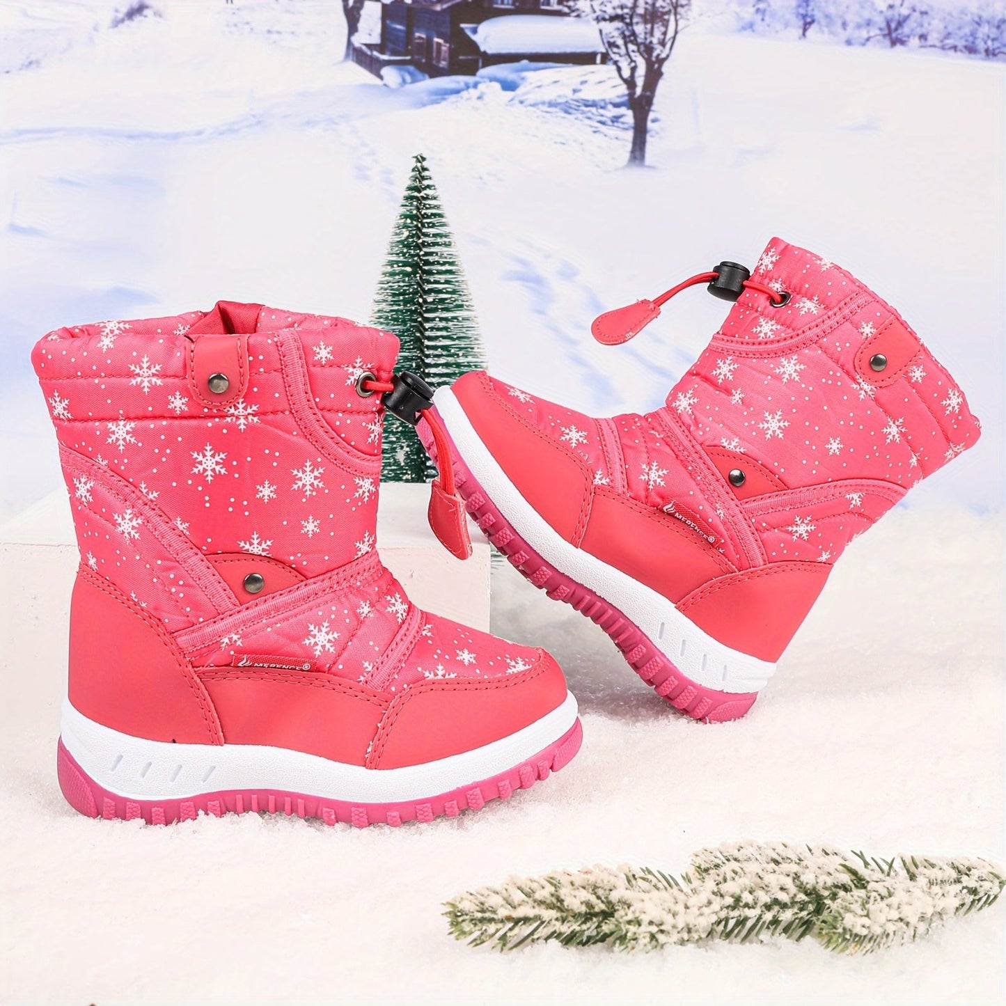 Fröhliche Winterstiefel für Kinder – Wärme und Spaß im Schnee