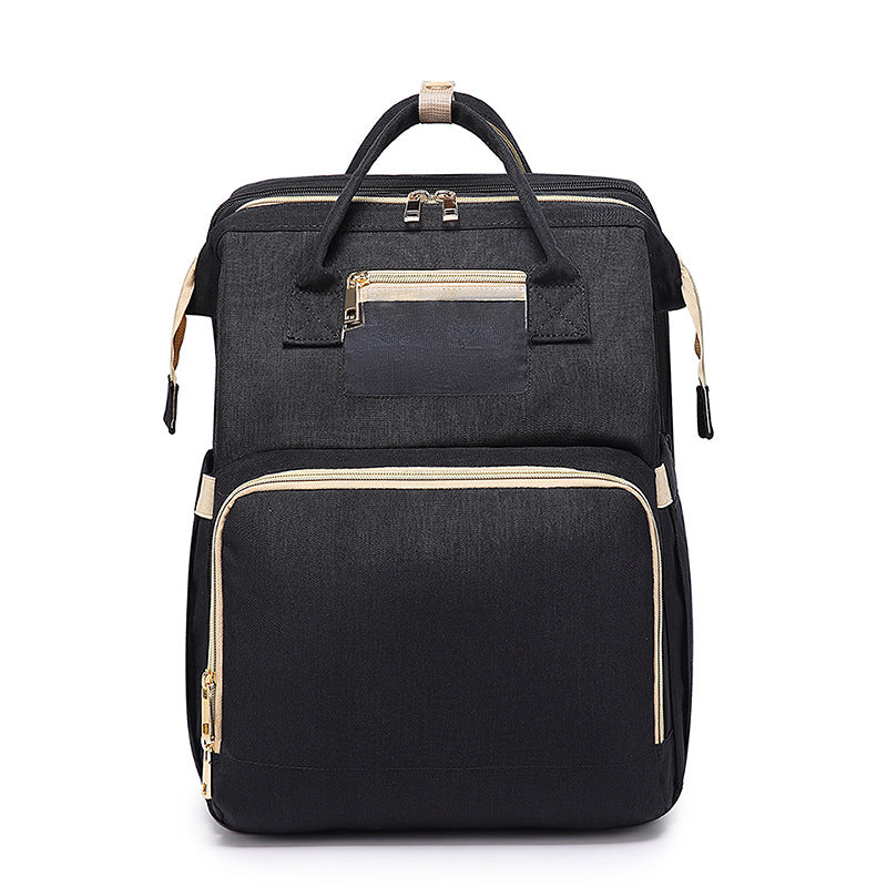 Wickelrucksack mit integriertem Babybett