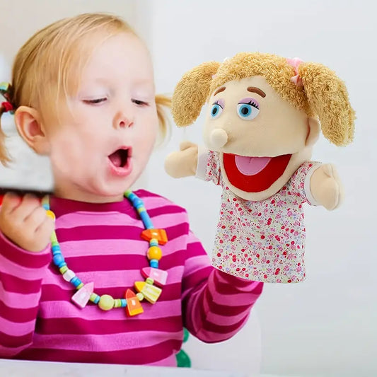 Lila Schattige Handpuppe - Kreatives Spielzeug für Kinder