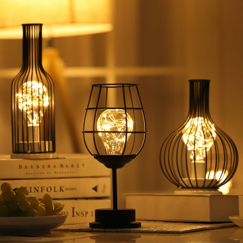 Edison Vintage Tischlampen – Industrieller Stil, Stimmungsvolle Beleuchtung